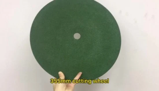 355*3*25.4mm Super Thin Cutting Disc for Metal, Carbon Steel, Alloy Steel, Stainless Steel and So on