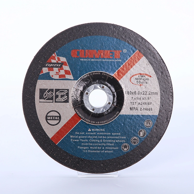Cumet 4&prime; &prime; Grinding Disc for Metal Inox with MPa Certificate