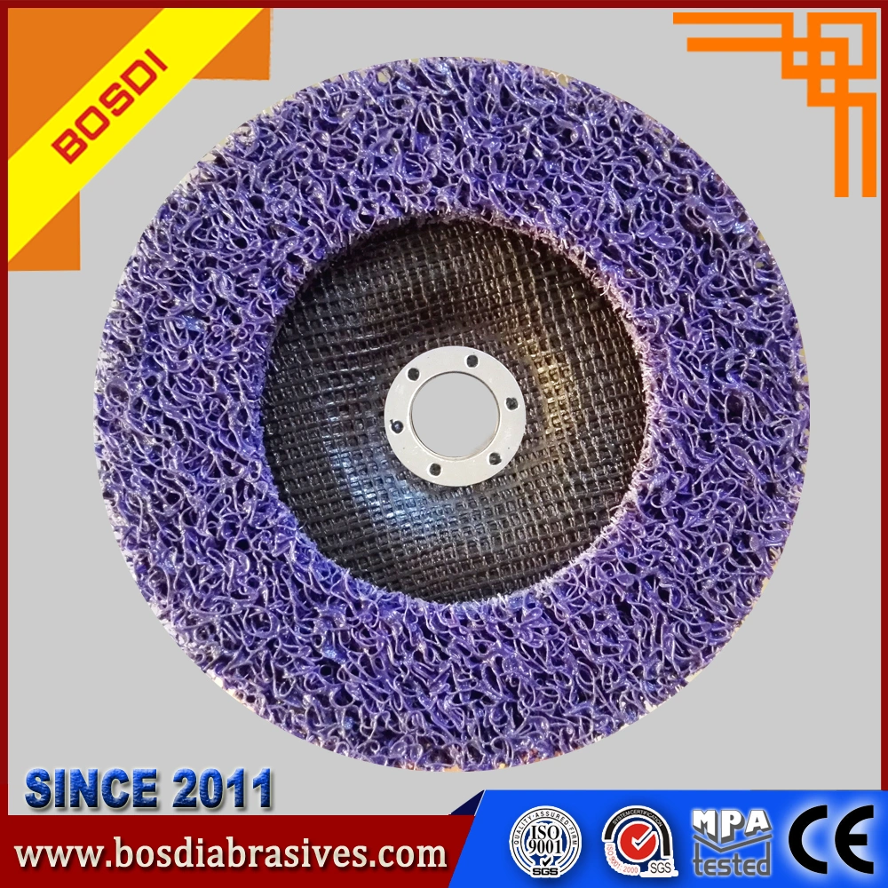 5&quot; Cns Wheel, General Purpose Grinding Abrasives Grinding Wheels, Black/Purple/Blue, 125X10X16mm, De-Rusting