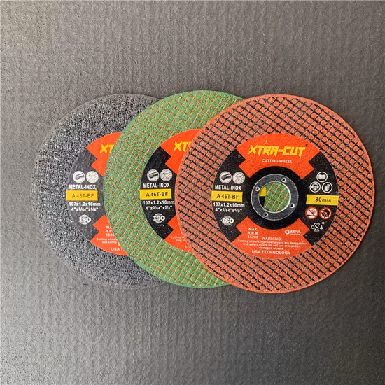 High Quality Carbon Steel 107mm Metal Abrasive Cutting Discs